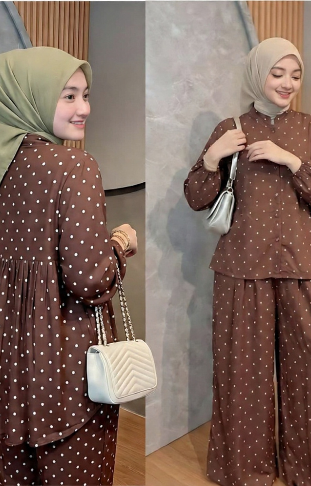 Dara Polka - Brown